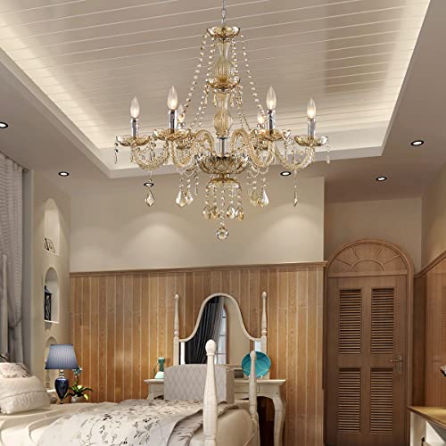 Saint Mossi 6 Light Chandelier Modern K9 Crystal Chandelier Lighting