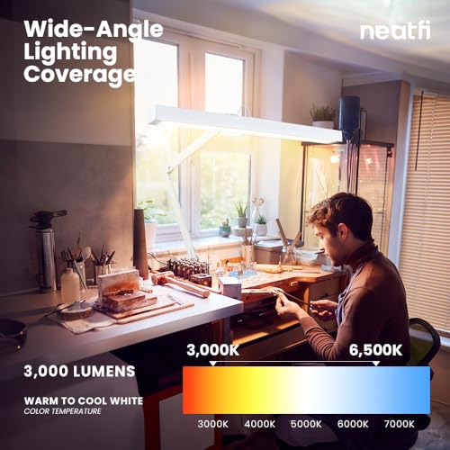 3 000 Lumens Ultra LED Desk Lamp with Clamp