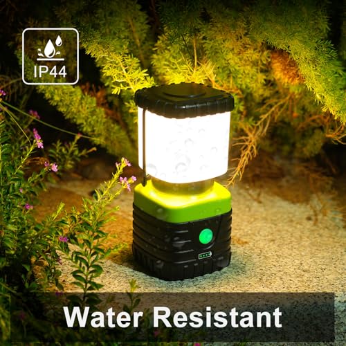 3PCS Warm LED Camping Lantern Rechargeable for Power Outages (16.8 Ounce)