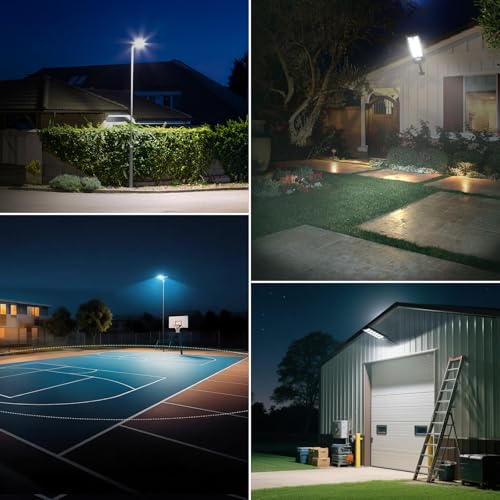 4 Pack Solar Street Lights Outdoor (4 Count)