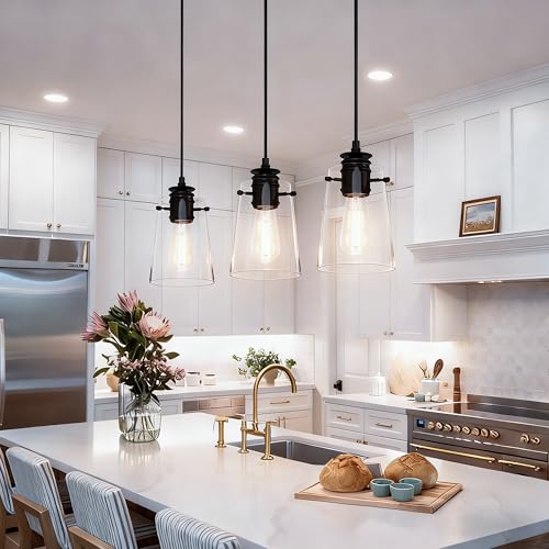 Black Pendant Lights Kitchen Island