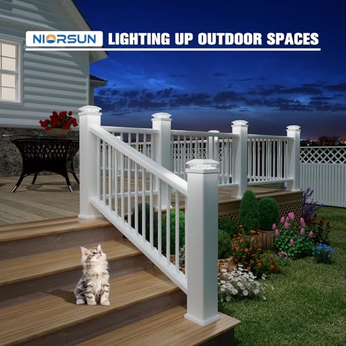 Solar Post Cap Lights (8 Count)
