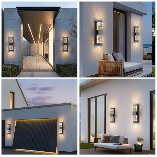 14.2" Dusk to Dawn Outdoor Wall Light