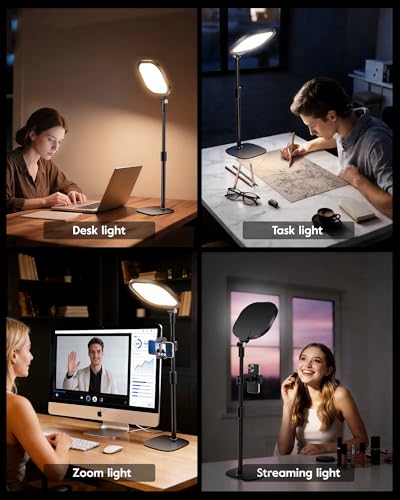 Video Conference Lighting for Zoom with Stand