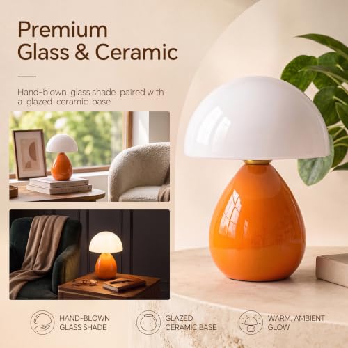 Mushroom Lamp Table Lamp for Bedroom