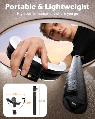 10" Magnetic Ring Light with 76" Tripod