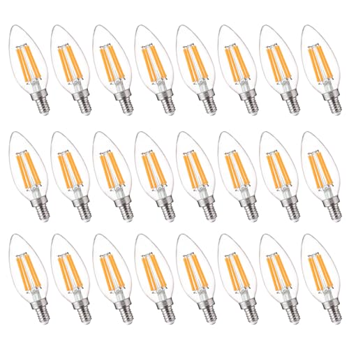 100W Equivalent LED Candelabra Bulbs (24 Count)