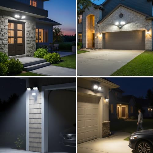 28W 3500LM Motion Sensor Outdoor Lights