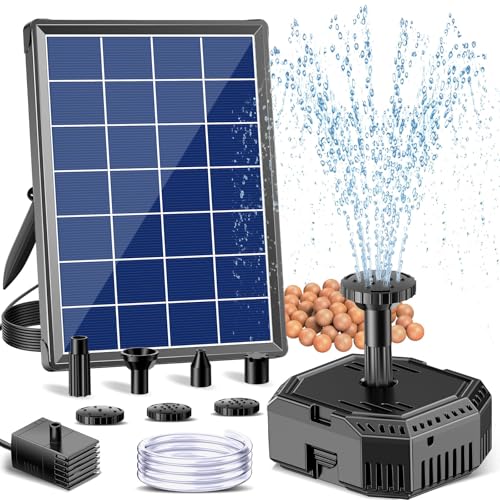 4W Solar Fountain Pump with Pond Filter