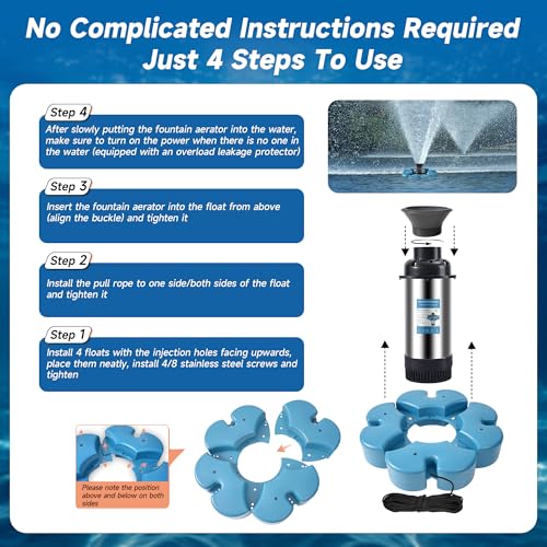 Pond Fountain Aerator