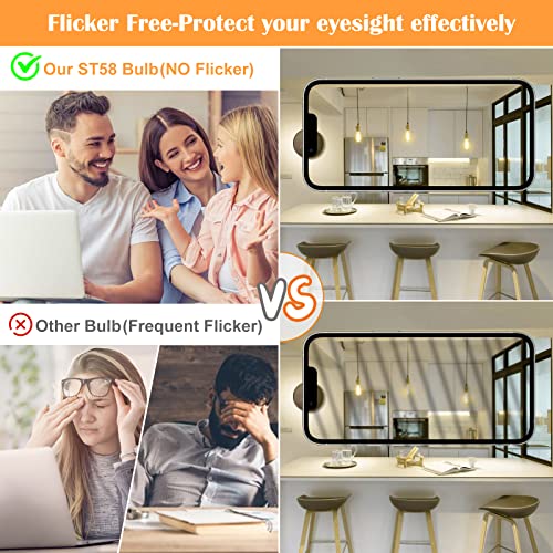 ST58 E26 LED Light Bulbs (24 Count)