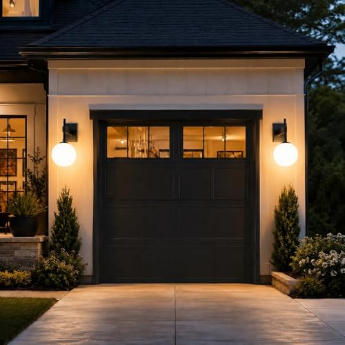 18.1" Dusk to Dawn Outdoor Wall Sconce