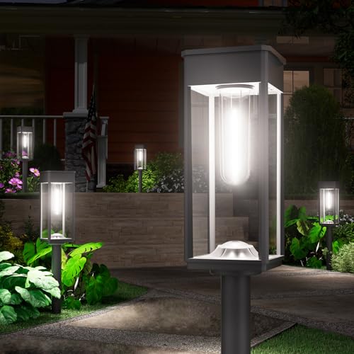 Solar Pathway Lights for Outside (4 Count)