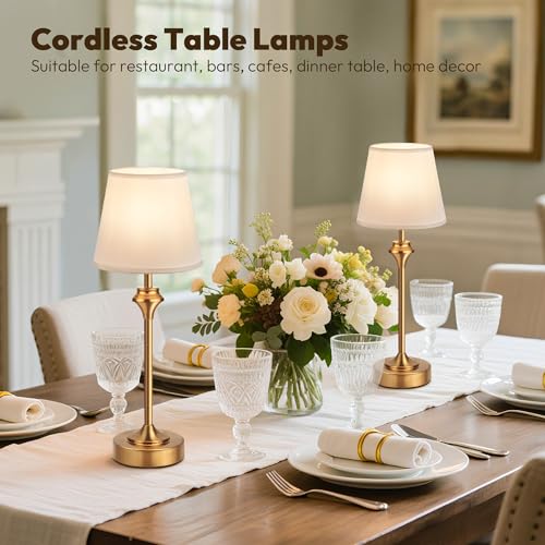 10.2" Portables Cordless Table Lamp