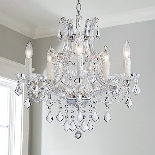 Saint Mossi 5 Light Crystal Maria Theresa Chandelier for Dining Room
