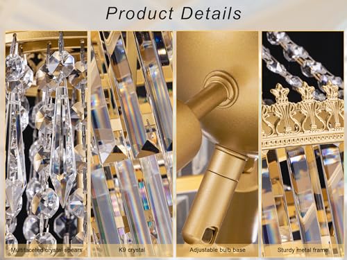 French Empire Crystal Chandelier Gold Foyer Chandeliers