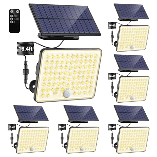 Solar Lights Outdoor (6 Count)