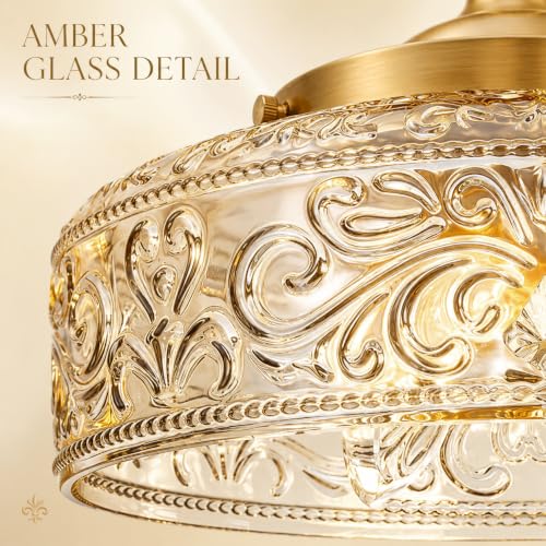 Gold Kitchen Pendant Lights Over Sink Vintage Glass Pendant Light
