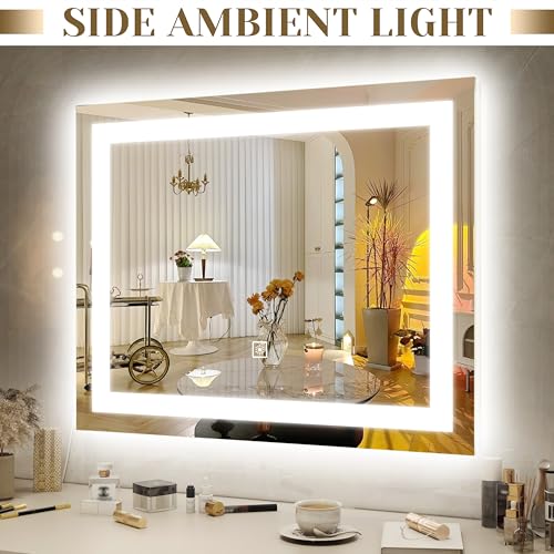 22x20 Inch Lighted Vanity Mirror