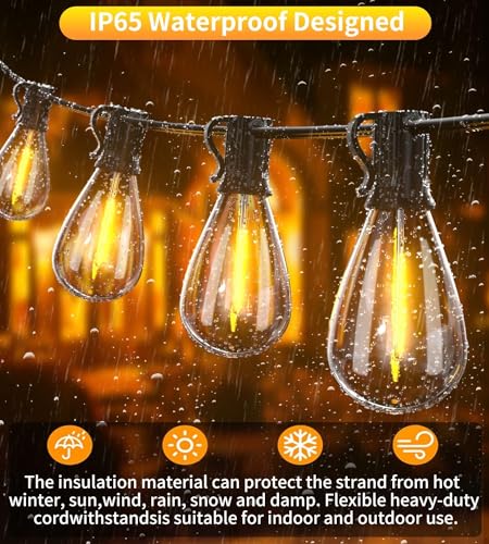 300FT Outdoor String Lights