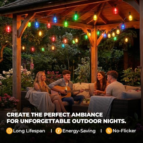 S14 Bulbs for Outdoor String Lights