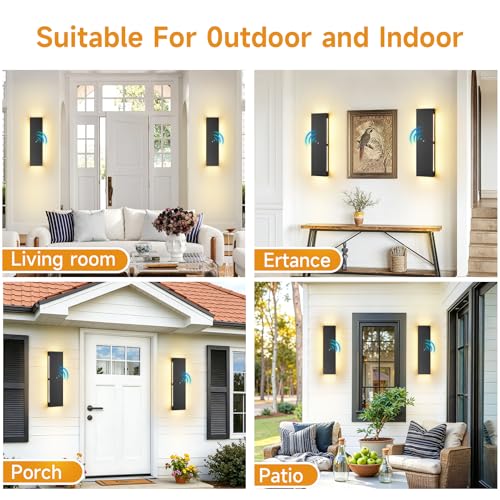 Dusk to Dawn Outdoor Wall Sconces (Dusk to Dawn / 24 Inches)