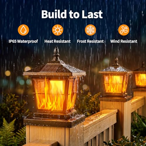 Solar Post Cap Light 6pack (6 Count)