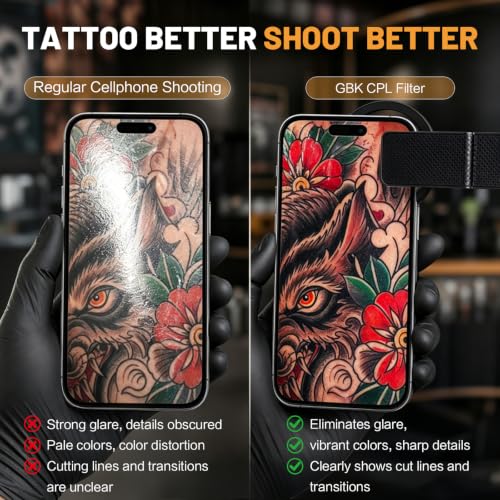 Polarized LED Tattoo Lamp for Tattoo Artists