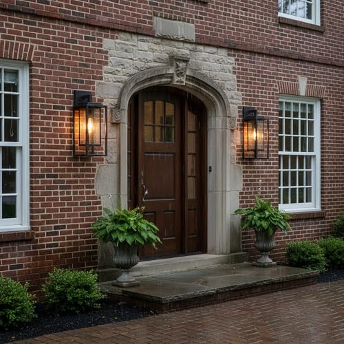 21" Double Cage Outdoor Wall Light (2 Count)