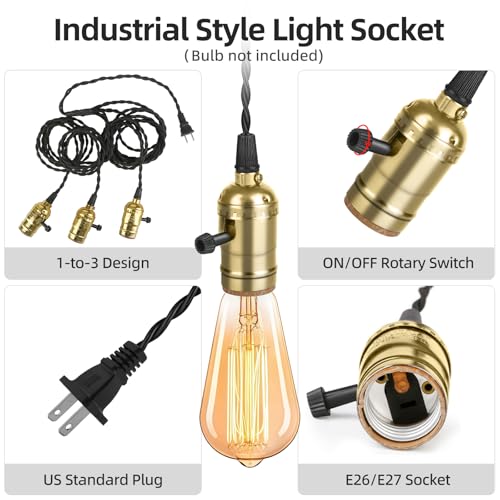 Plug in Pendant Light Cord Kit