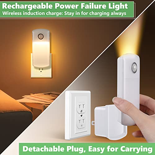 4 Pack 4 in 1 Home Emergency Power Failure Night Lights (4 Count)