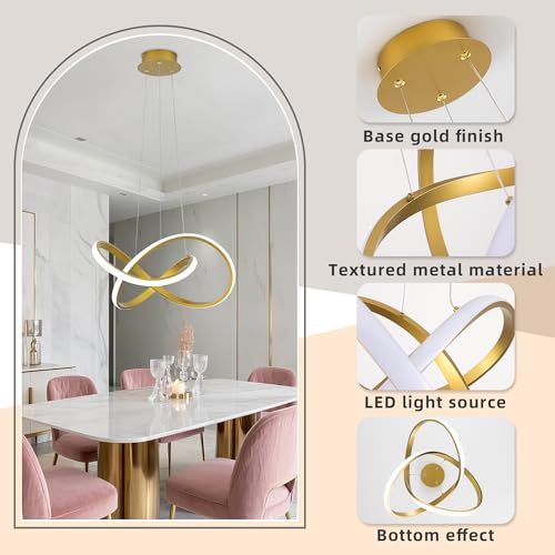 Modern Chandelier with Remote Control