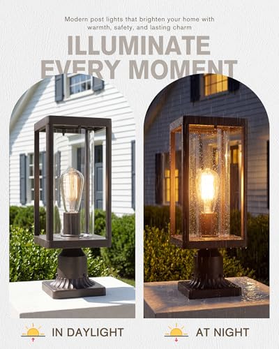 Outdoor Post Lights (2 Count)