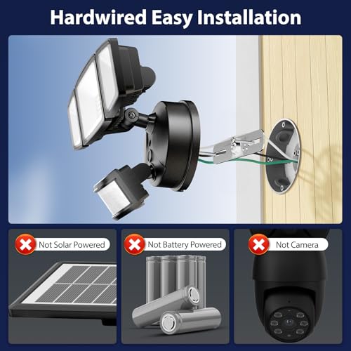 Motion Sensor Outdoor Lights (2 Count)