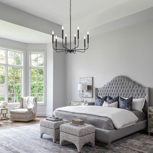 Modern Black Chandelier for Dining Room