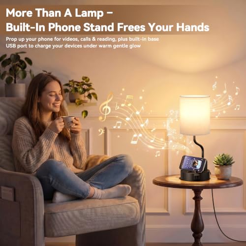 Bedside Lamps for Bedroom Set of 2 (2 Count)