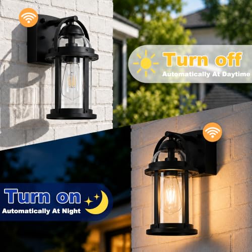 Dusk to Dawn Outdoor Wall Lights