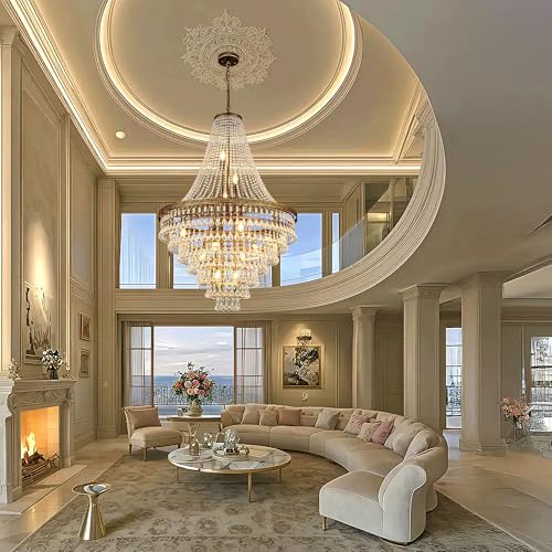 French Empire Crystal Chandeliers