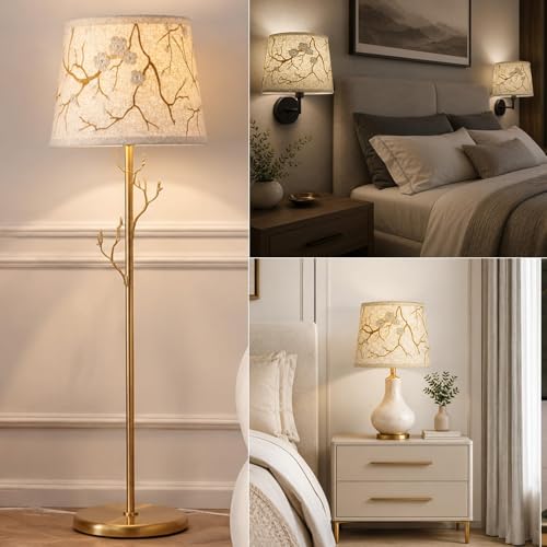 Drum Lampshades for Table Lamps (2 Count)
