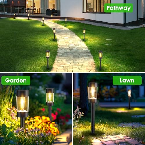 Solar Pathway Lights Outdoor Waterproof (8 Count)
