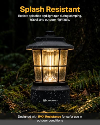 Rechargeable Retro Outdoor Lantern LED Camping Lantern