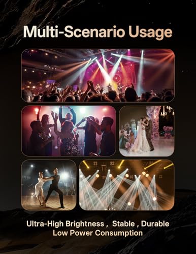 40W Wireless Rechargeable Stage Lights