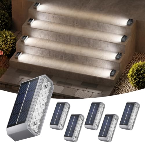 Solar Step Lights (6 Count)