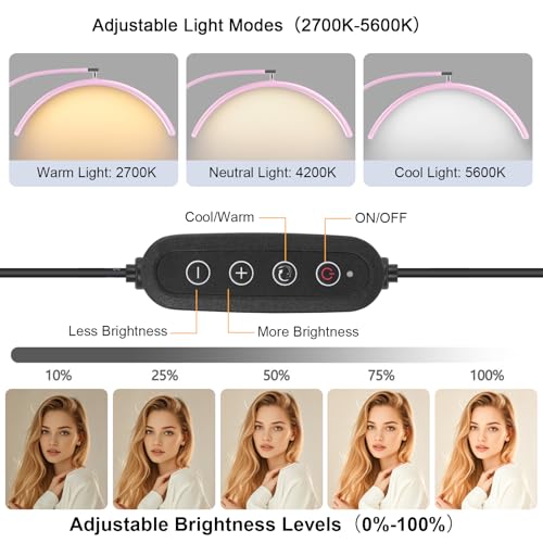 Half Moon Lash Light for Eyelash Extensions & Estheticians