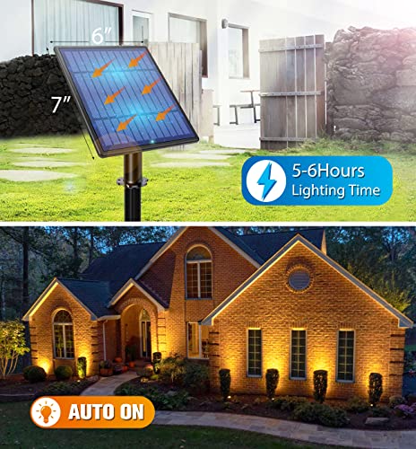 Metal Outdoor Solar Landscape Lights (6 Count)