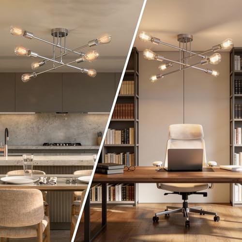 Modern Sputnik Chandelier Ceiling Light Fixtures