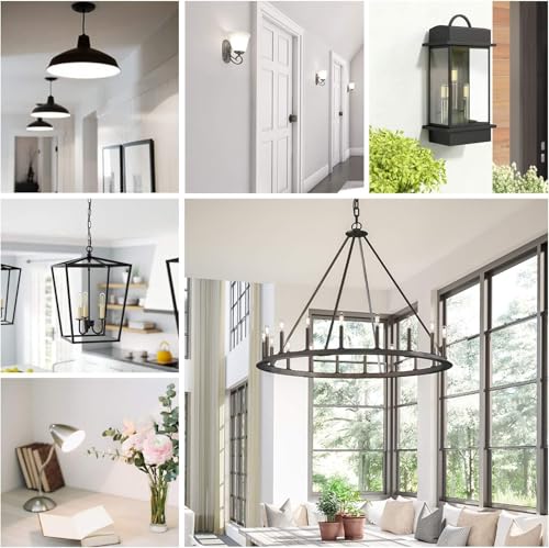 Dimmable E12 Candelabra LED Bulbs 60W Equivalent 6W 600lm (6 Count)