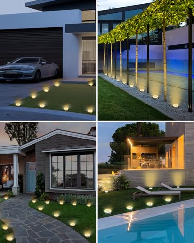 2 Pack Solar Lights Outdoor Waterproof (2 Count)