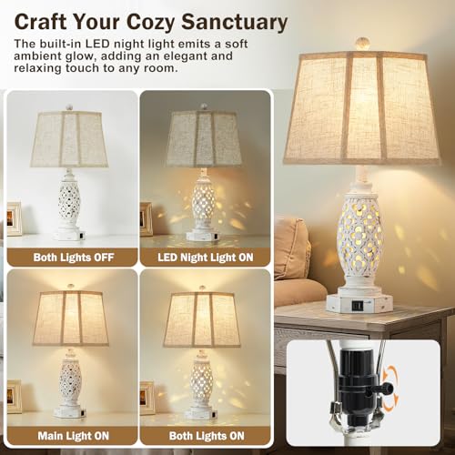 Lamps for Night Stands Set of 2 (2 Count)