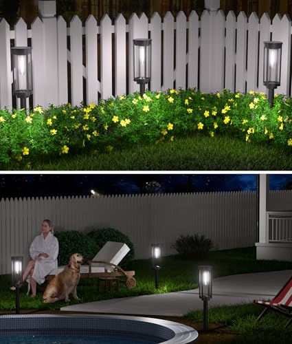 8 Pack Solar Pathway Lights Outdoor (8 Count)